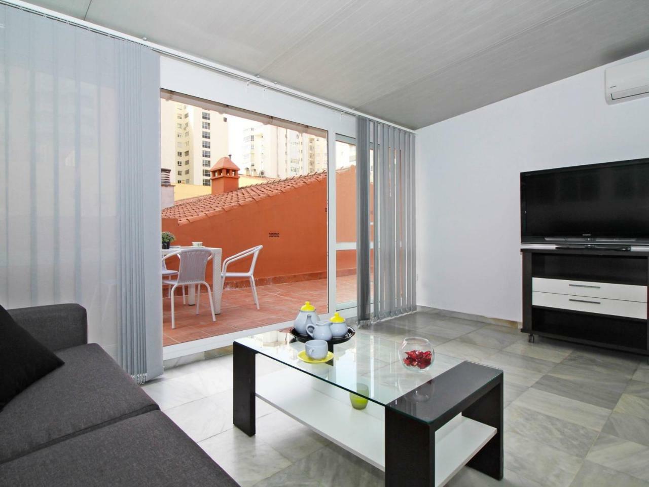 Del Parque Flats Malagueta Beach Málaga Eksteriør bilde