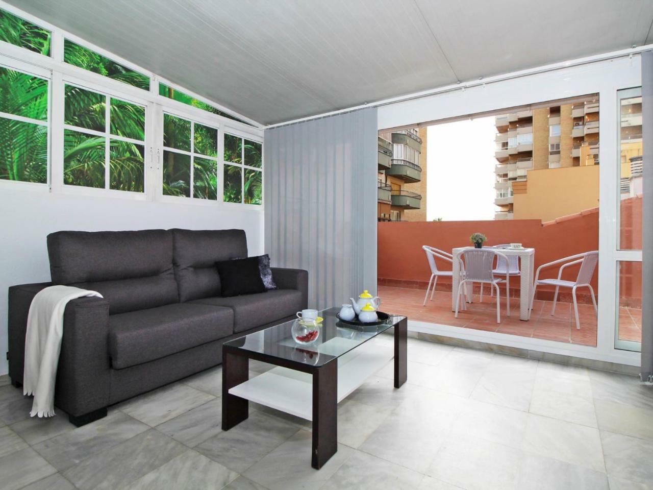 Del Parque Flats Malagueta Beach Málaga Eksteriør bilde